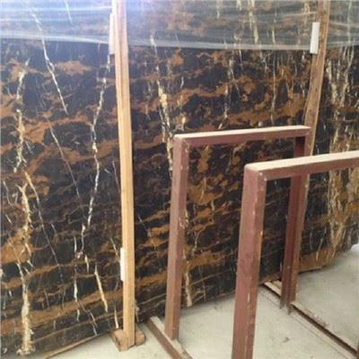 Afganistan Black Portoro Gold mramor