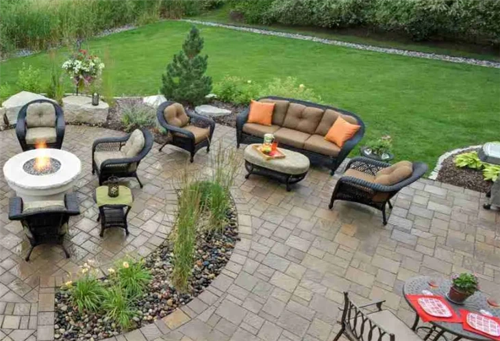 Bush Hammered Granite Pavers Chinese Granite Pavers