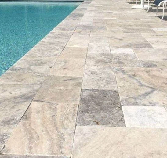 Natural Granite Pavers Granite Cobblestone Patio