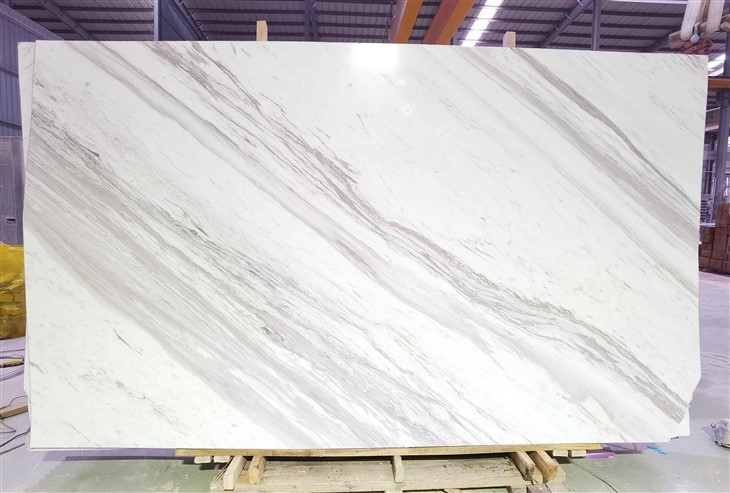 Natural Stone White Color Volakas Marble Greek White Volakas Marble